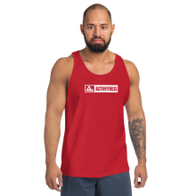 Load image into Gallery viewer, Men&#39;s Red Banner Tank

