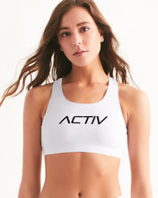 Load image into Gallery viewer, Women&#39;s Seamless Activ Sports Bra (White)

