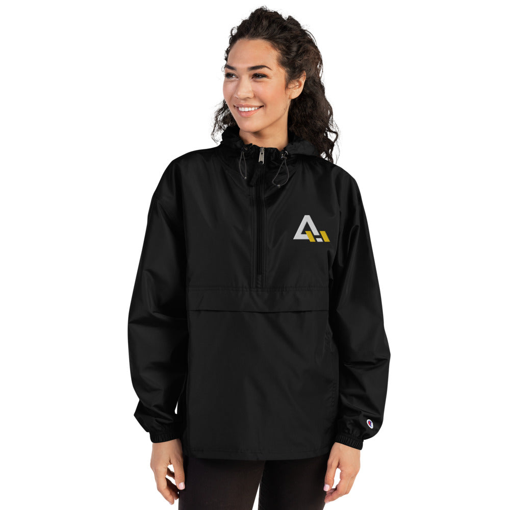 Embroidered Activ Packable Jacket