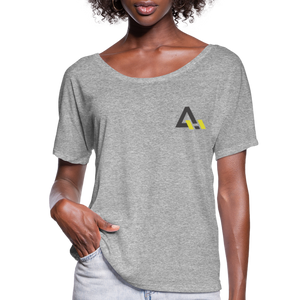 Women’s Flowy T-Shirt - heather gray