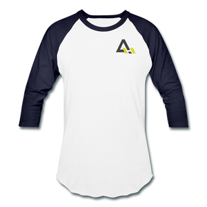Baseball T-Shirt - white/navy