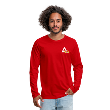 Load image into Gallery viewer, Men&#39;s Premium Long Sleeve T-Shirt - red
