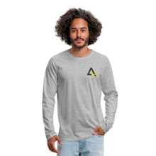 Load image into Gallery viewer, Men&#39;s Premium Long Sleeve T-Shirt - heather gray

