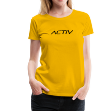 Load image into Gallery viewer, Women’s Premium T-Shirt - sun yellow

