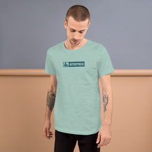 Load image into Gallery viewer, Men&#39;s Dusty Blue Banner T-Shirt
