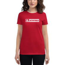 Load image into Gallery viewer, Women&#39;s Red Banner T-Shirt

