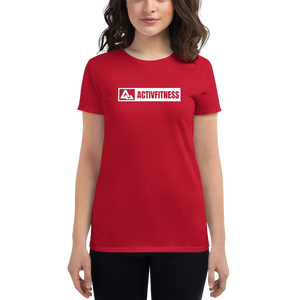 Women's Red Banner T-Shirt