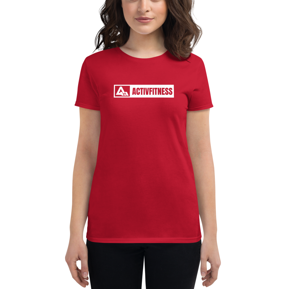 Women's Red Banner T-Shirt